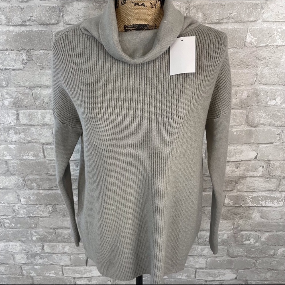 Devotion by Cyrus Ribbed Turtleneck Sweater